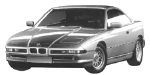 BMW E31 B0858 Fault Code